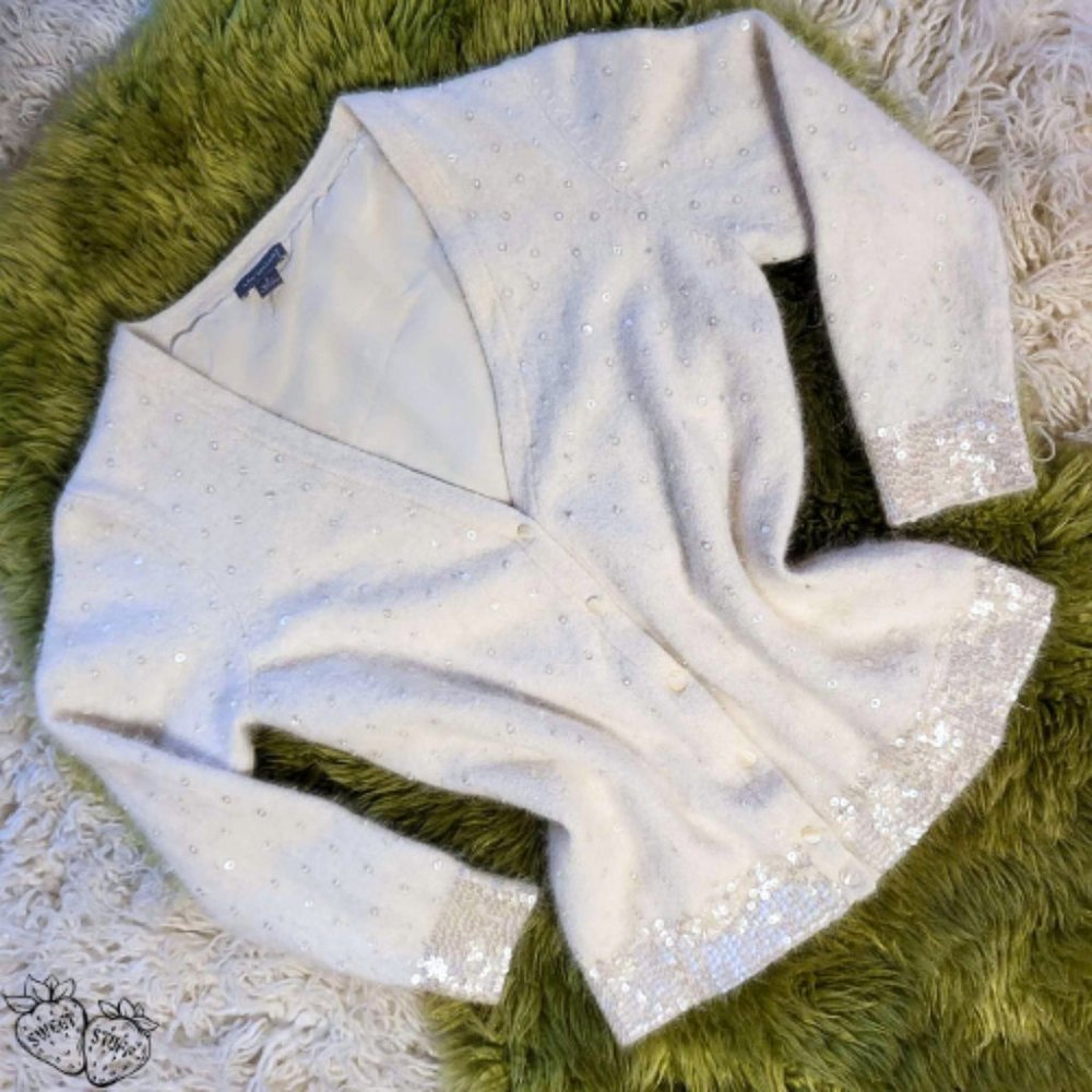 Anne Taylor Cashmere Cardigan 🐚